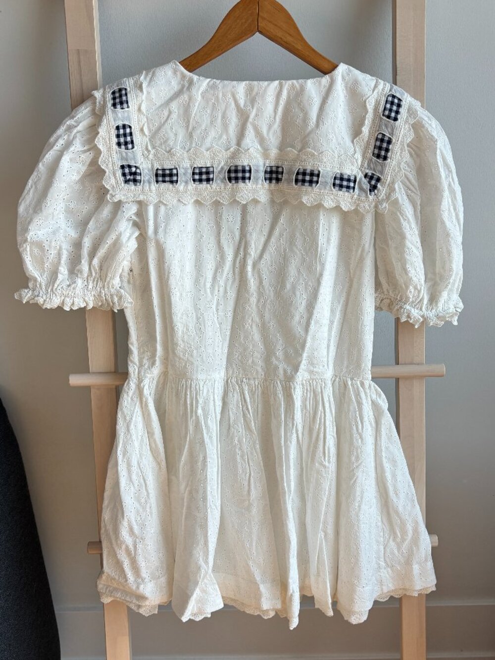 NWT For Love and Lemons Ruby Ribbon Mini Dress - Picture 3 of 3